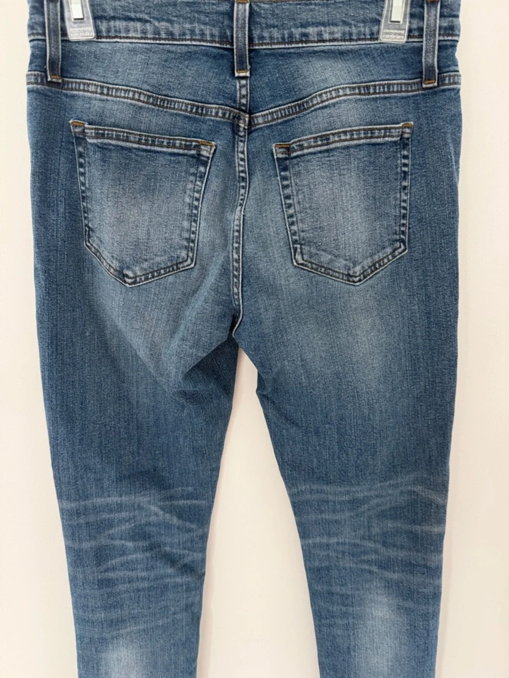J. Crew Washed Blue Skinny Jeans Size 30